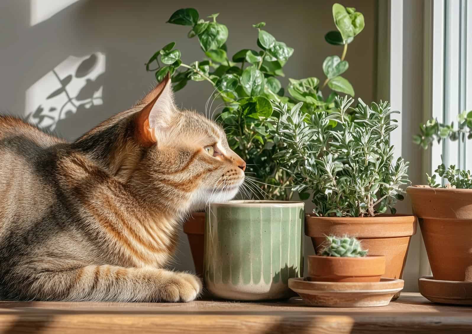 If your pets live indoors, it is important to identify your plants and know which are toxic to pets. Photo © Adobe Stock
