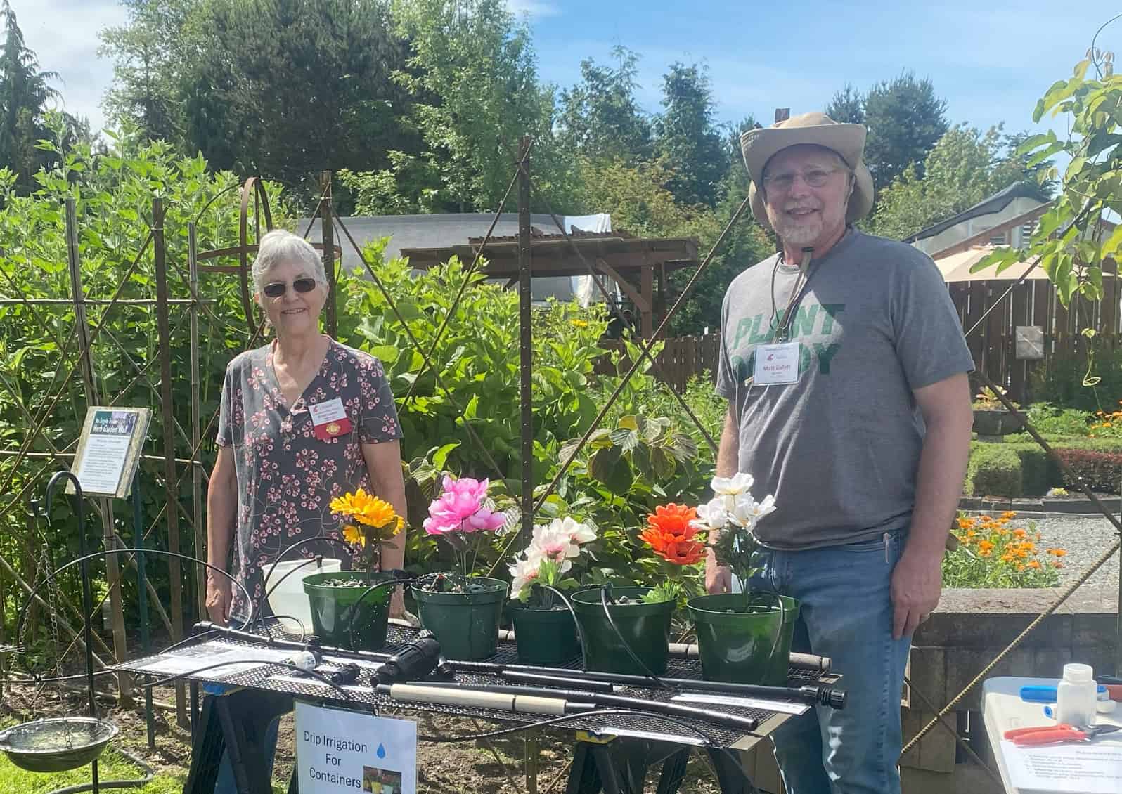 The Garden Open House will feature displays about container gardening, drip irrigation systems, clean water practices, and dealing with noxious weeds. Credit: Credit: © Skagit County Master Gardeners