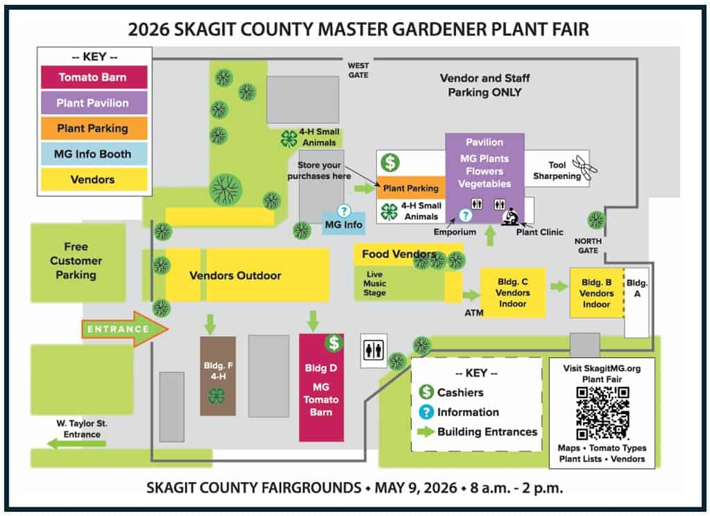 Plant Fair event map