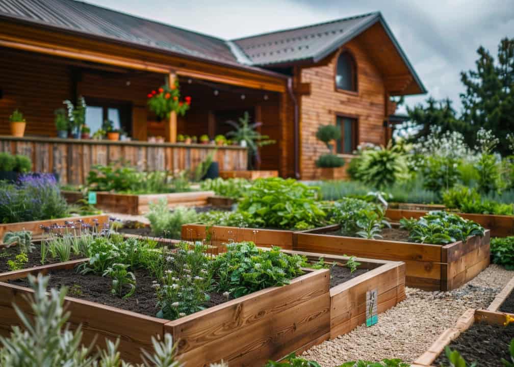 backyard vegetable garden