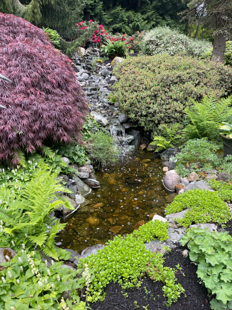 26_0602-6 water flowing over rocks in small garden