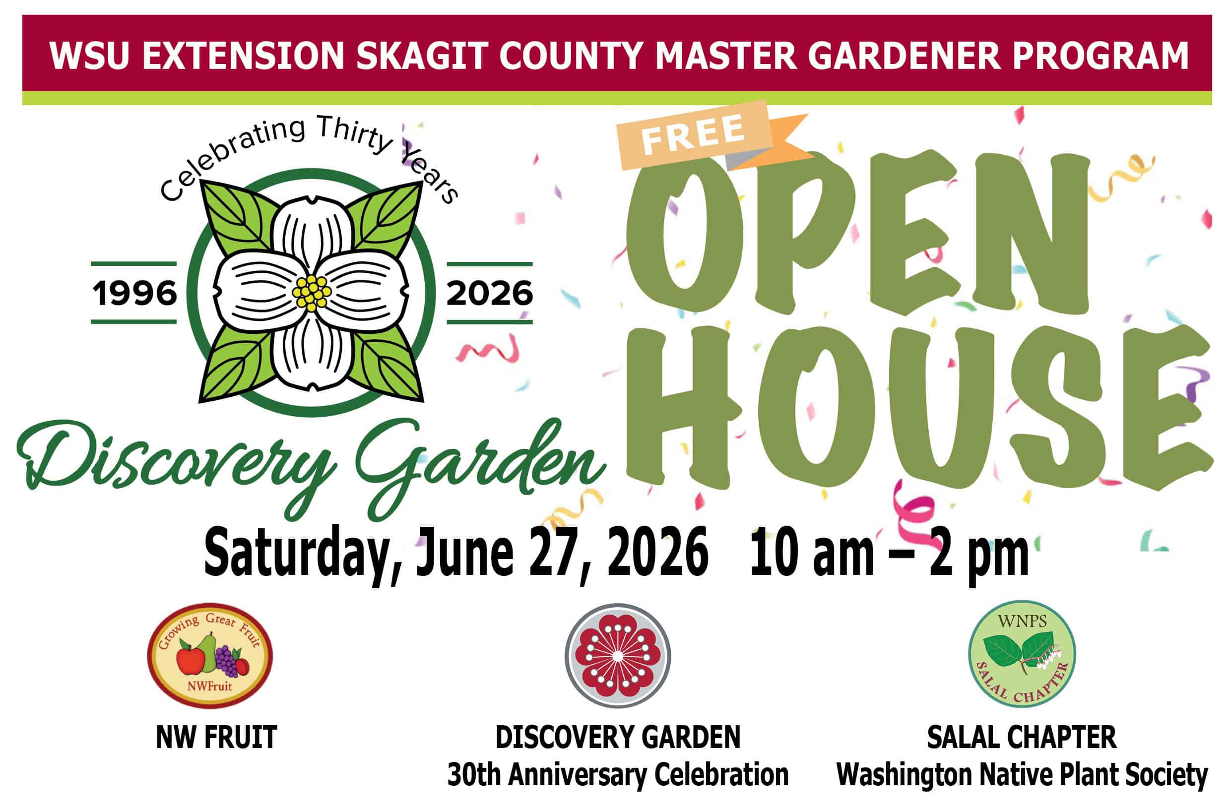 poster graphic for open house