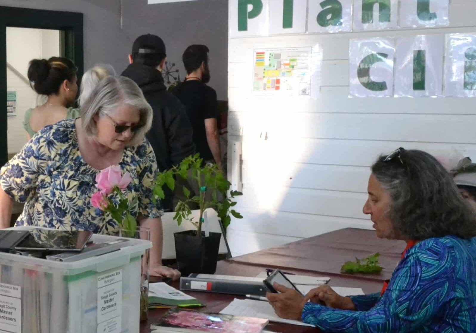 25-0417_Pic-20 Master gardeners will be available to answer all of your plant and gardening questions at the Plant Clinic inside the Pavilion entrance.
